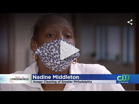 FIGHTING COVID: PHILADELPHIA ANAGO FRANCHISEE RECOGNIZED ON LOCAL NEWS